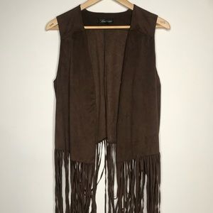 Baccini Brown Vest